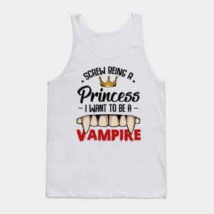 Vampires Halloween Tank Top